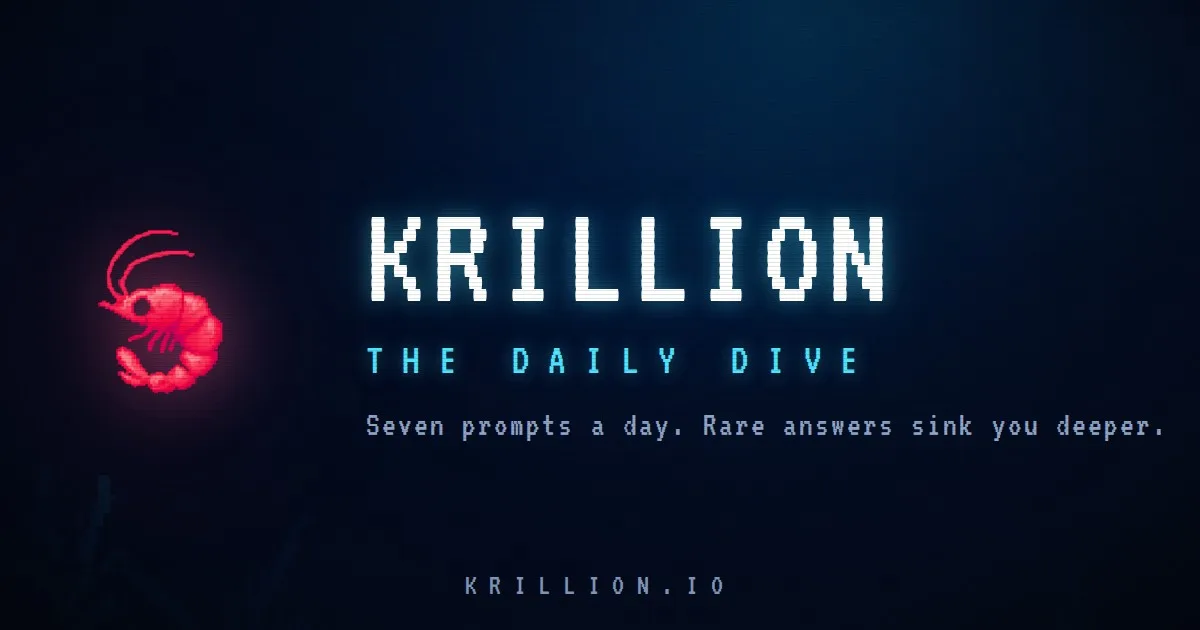 Krillion guide cover